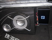 新款宝马3系无高音单元的音响系统改装,欧卡改装网,汽车改装