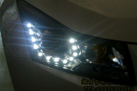 科鲁兹加装探路泽LED大灯总成,欧卡改装网,汽车改装