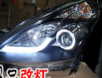 日产新天籁灯光升级,欧卡改装网,汽车改装
