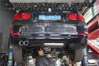 宝马新3系F30改装排气管单边两出,欧卡改装网,汽车改装