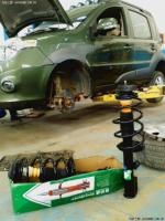 舒适性提升哈弗M1更换格柏威前减震器总成,欧卡改装网,汽车改装