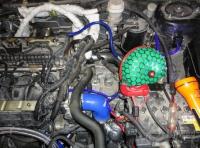 东南V3菱悦4A91发动机加装涡轮增压系统,欧卡改装网,汽车改装