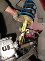 降低车身雪铁龙 C4 1.6T改装弹簧避震,欧卡改装网,汽车改装