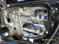 丰田雅力士升级4门隔音+改装摩雷音响,欧卡改装网,汽车改装