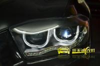 丰田汉兰达改装全新海拉6代双光透镜 远光奥迪Q5透镜 探路者大灯总成,欧卡改装网,汽车改装