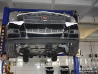 凯迪拉克CTS360度引擎护板作业,欧卡改装网,汽车改装