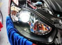 马自达CX5大灯改装双光透镜加装氙气灯天使眼日行灯,欧卡改装网,汽车改装
