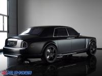 劳斯莱斯幻影的超炫改装营造前所未见的黑色诱惑,欧卡改装网,汽车改装