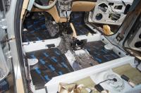 汽车音响改装奇瑞A3全车德宝隔音,欧卡改装网,汽车改装