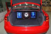 AUDI A4L 超级发烧 音响改装 隔音降噪 —— 点燃红色激情,欧卡改装网,汽车改装