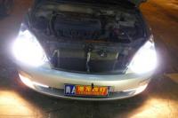西宁吉利远景车灯改装Q5双光透镜,欧卡改装网,汽车改装