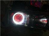 【广州海澜车灯】大柴神加装海拉5双光透镜,欧卡改装网,汽车改装
