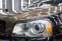 Volvo 沃尔沃 XC90 全车贴膜换装 艾丽小珍珠金属柚木棕,欧卡改装网,汽车改装