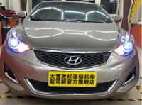 现代朗动改装改装飞利浦全效光套装 完美升级亮度与颜值同在,欧卡改装网,汽车改装