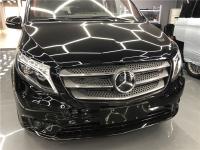 奔驰V260改装意大利史泰格喇叭DD低音,欧卡改装网,汽车改装