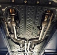 奔驰C43  AMG改装Capristo可变阀门中尾段排气,欧卡改装网,汽车改装