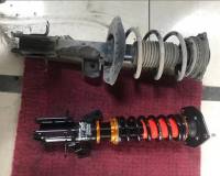 德州日产蓝鸟避震改装台湾SF-Racing绞牙避震,欧卡改装网,汽车改装