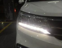 广州东风景逸X5车灯改装海拉五双光透镜+欧司朗酷蓝套装,欧卡改装网,汽车改装