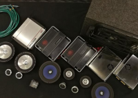 重庆丰田威驰汽车音响改装德国海螺7系三分频套装喇叭,欧卡改装网,汽车改装