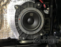 济南丰田陆地巡洋舰汽车音响改装丹拿Esotan232两分频,欧卡改装网,汽车改装