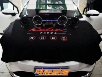 济南吉利帝豪GS汽车音响改装丹麦绅士宝雷贝琴案例,欧卡改装网,汽车改装