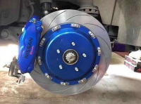 英菲尼迪FX35/QX70刹车改装Brembo 19Z前六后四刹车卡钳,欧卡改装网,汽车改装
