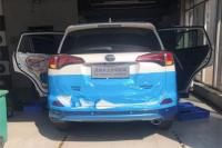 南昌汽车音响改装 丰田RAV4改装德国德高AU650喇叭,欧卡改装网,汽车改装