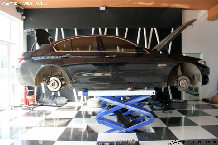 欧卡改装网,改装案例,宝马535升级改装气动避震