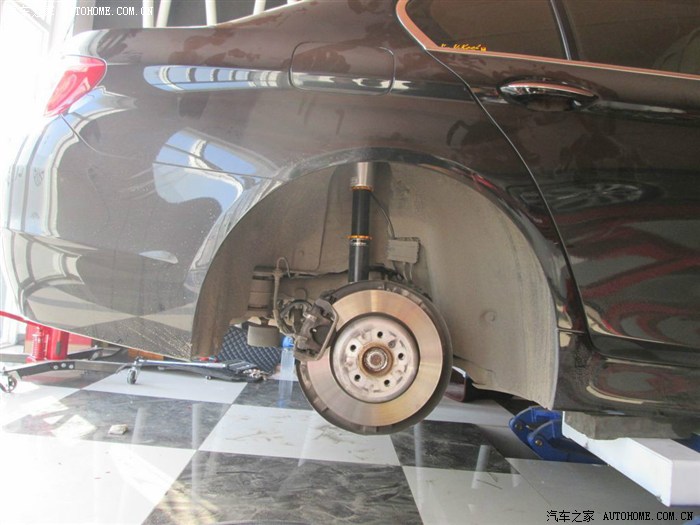 欧卡改装网,改装案例,宝马535升级改装气动避震