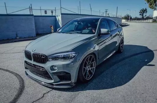 你觉得帅吗?宝马X6 M改装成酷酷水泥灰