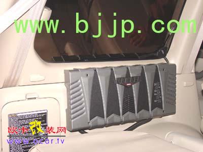 欧卡改装网,改装案例,兰德酷路泽DVD导航