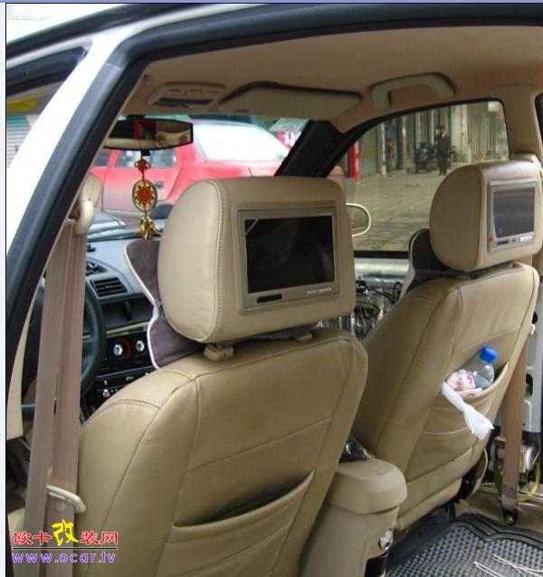 欧卡改装网,改装案例,自由剑改装DVD音响