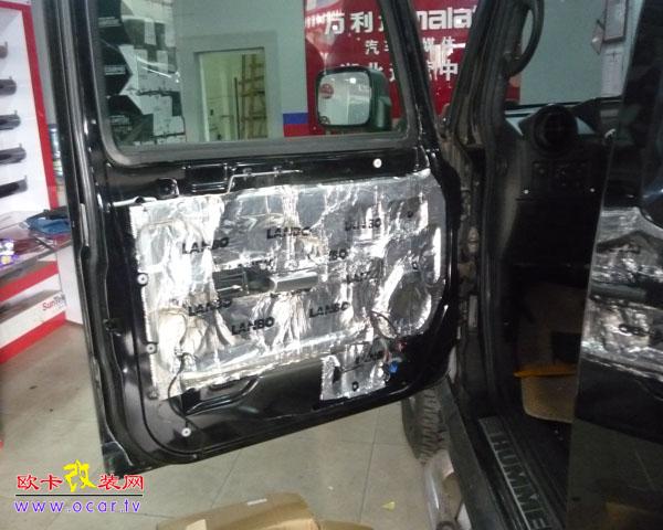 欧卡改装网,改装案例,悍马H3改装音响