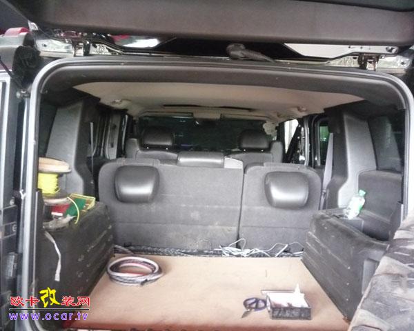 欧卡改装网,改装案例,悍马H3改装音响