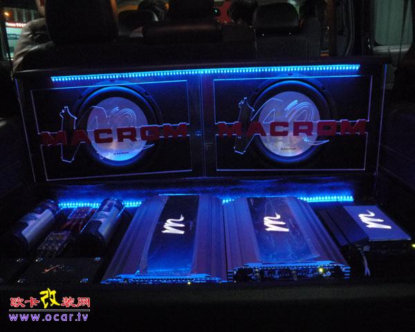 欧卡改装网,改装案例,悍马H3改装音响