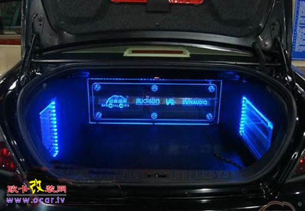 君威音响升级,欧卡改装网,汽车改装