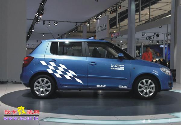 铃木雨燕赛旗版车贴,欧卡改装网,汽车改装