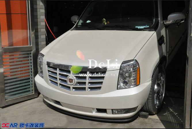 欧卡改装网,改装案例,凯迪拉克凯雷德改装排气