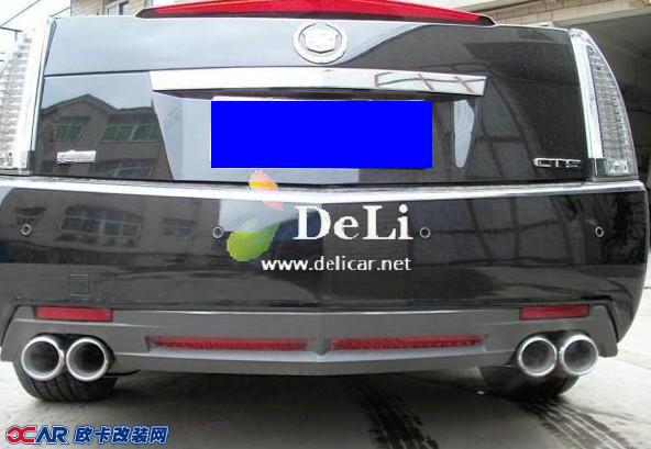 欧卡改装网,改装案例,凯迪拉克改装排气