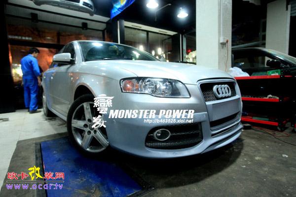 奥迪A4改空力套件,欧卡改装网,汽车改装