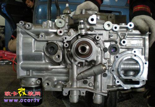 欧卡改装网,改装案例,十代2.0R换进排气