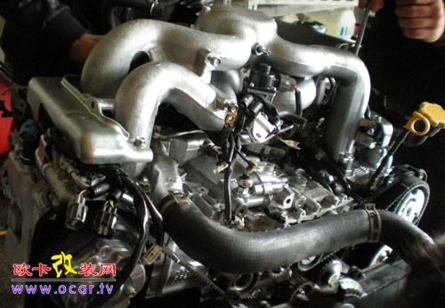 欧卡改装网,改装案例,十代2.0R换进排气