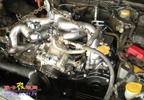 欧卡改装网,改装案例,十代2.0R换进排气