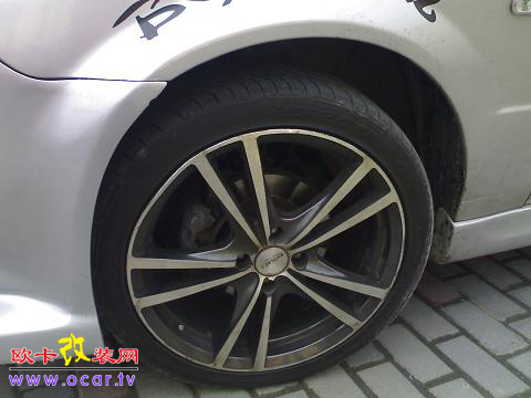 欧卡改装网,改装案例,福美来刹车强悍升级