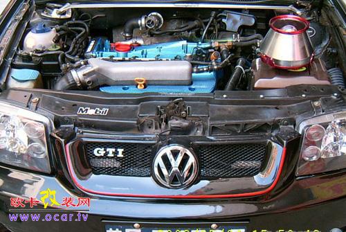 欧卡改装网,改装案例,宝来1.8T排气改装