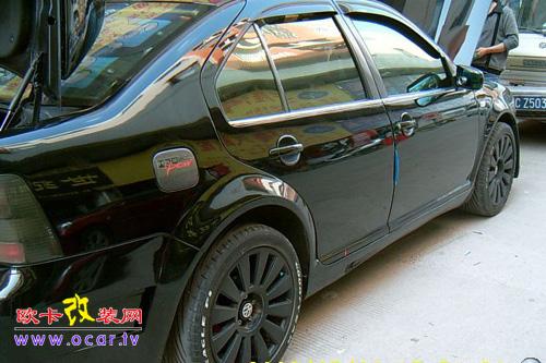 欧卡改装网,改装案例,宝来1.8T排气改装