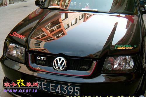 欧卡改装网,改装案例,宝来1.8T排气改装