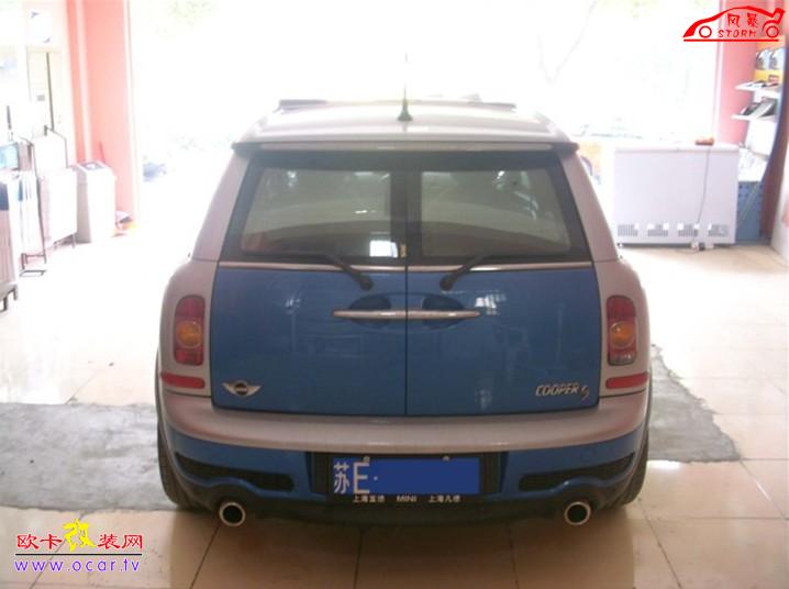 欧卡改装网,改装案例,爱车天窗贴花