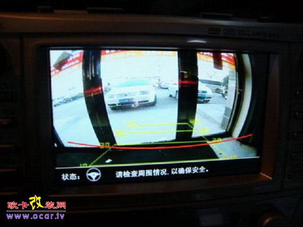 欧卡改装网,改装案例,丰田凯美瑞升级DVD导航