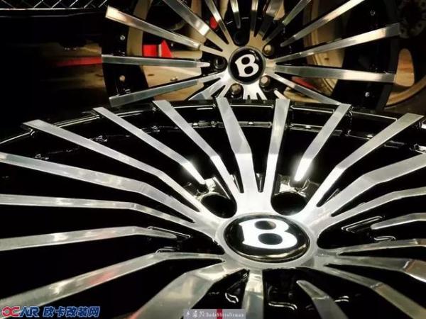 宾利安全性升级EXTREME 万吨 双片锻造轮毂 陕西丰雄汽车改装
